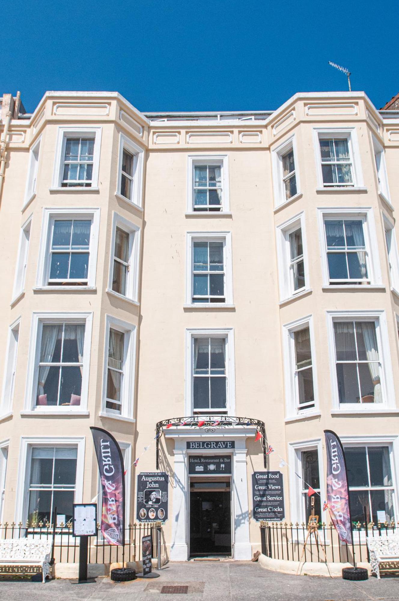 The Belgrave Hotel Tenby Exterior foto